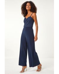 D.u.s.k - Sweetheart Lace Stretch Jumpsuit - Lyst
