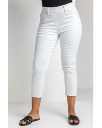 Roman Petite - Stretch Crop Denim Jegging - Lyst