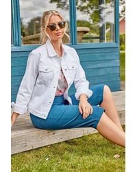 Roman - Classic Cotton Denim Jacket - Lyst