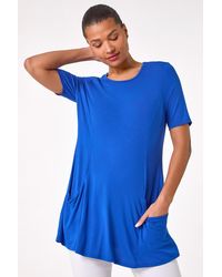 Roman - Pocket Detail Tunic Top - Lyst