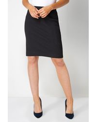 Roman - Stretch Fit Short Textured Tube Skirt - Lyst