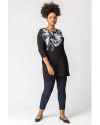 Roman Curve - Full Length Elastic Waist Trousers - Lyst