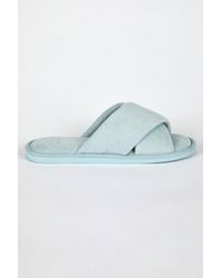 Roman - Cross Over Open Toe Slipper - Lyst
