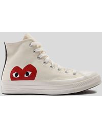 comme des garçons converse women's low top