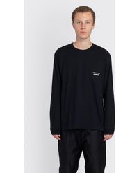 Comme des Garçons - M Logo Tee Ls - Lyst