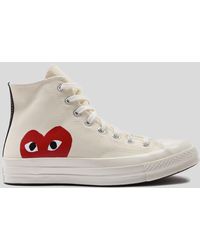 COMME DES GARÇONS PLAY - Play Red Heart Converse Chuck All Star 70 High - Lyst