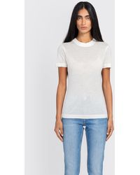 Filippa K - Lyocell Cashmere Tee - Lyst