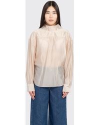 Filippa K - Fold Collar Blouse - Lyst