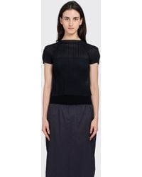 Amomento - Pleats Raglan Top - Lyst