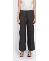 Amomento - Linen Banding Pants - Lyst