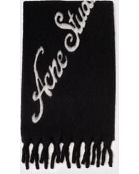 Acne Studios - Wool Logo Scarf - Lyst