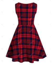 ladies tartan dress