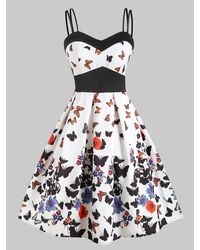 Download Butterfly Print Dresses For Women Up To 70 Off At Lyst Com