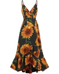 sunflower dress black