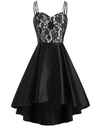 plus dip hem layered floral lace dress