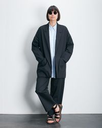 B.Young Synthetic Check Suit Blazer in Black - Lyst