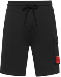 HUGO Dizzi Sweat Shorts - Black