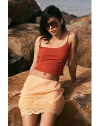 ROWIE - Ruby Rib Knit Singlet - Lyst