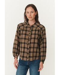 ROWIE - Cora Long Sleeve Blouse - Lyst