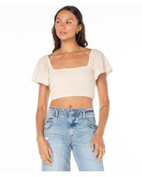 Roxy - Sandy Beach Top - Lyst