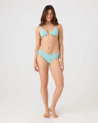 Roxy - Sd Beach Classics Hipster Lace Up Full Bikini Bottom - Lyst