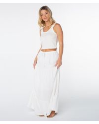 Roxy - Side Street Skirt - Lyst