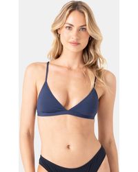 Roxy - Sd Beach Classics Fixed Triangle Bikini Top - Lyst