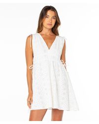 Roxy - Bay Breeze Mini Dress - Lyst