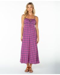 Roxy - Late Night Midi Dress - Lyst