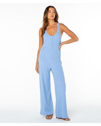 Roxy - Running Tide Jumpsuit - Lyst