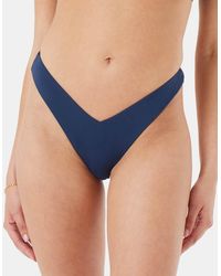 Roxy - Sd Beach Classics V Front Cheeky Bikini Bottom - Lyst
