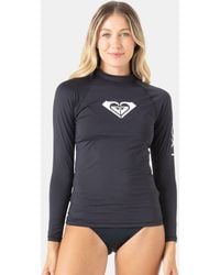 Roxy - Whole Hearted Long Sleeve Rashguard - Lyst