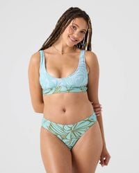 Roxy - Sea Bloom Cut Out Bralette Bikini Top - Lyst