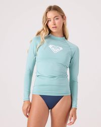 Roxy - Whole Hearted Long Sleeve Rashguard - Lyst