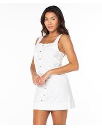 Roxy - Hazy Hyacinth Mini Dress - Lyst