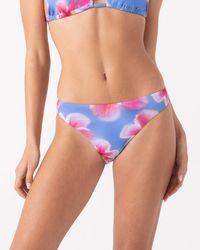Roxy - Hibiscus Daze Hipster Moderate Bikini Bottom - Lyst