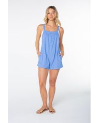 Roxy - Sail & Bow Jumpsuit - Lyst