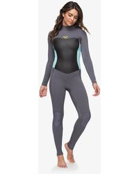 Roxy Back Zip Gbs Wetsuit - Green