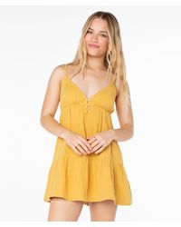 Roxy - Warm Rays Mini Dress - Lyst