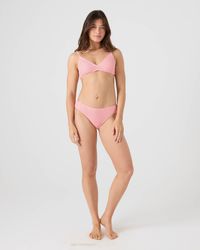 Roxy - Crochet Hipster Full Bikini Bottom - Lyst