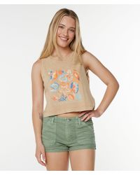 Roxy - Painted Shells Wildflower Tank - Lyst