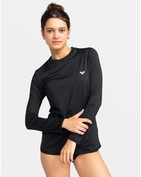 Roxy - New Enjoy Waves Long Sleeve Lycra Rashguard - Lyst