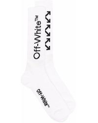 Off-White c/o Virgil Abloh Arrow Mid-length Socks - White