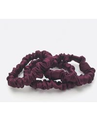 Krystell Barraza Mulberry Silk Hair Ties - Multicolor