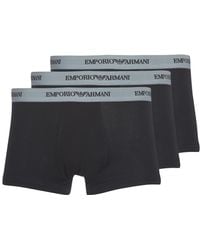 Emporio Armani - Boxer Shorts Cc717-pack De 3 - Lyst