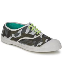 Bensimon - Tennis Camofluo Shoes (trainers) - Lyst