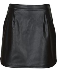 Noisy May - Short Skirts Nmproof Hw Pu Skirt - Lyst