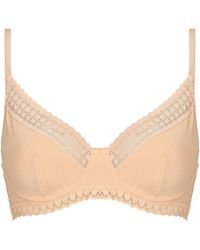 DIM - Balconnette Bras Daily Micro Foul Underwire Bra - Lyst