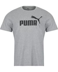 PUMA - T Shirt Ess No. 1 Logo Tee - Lyst