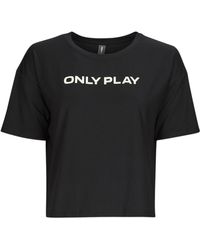 Only Play - T Shirt Onpfont Logo Short Ss Train Tee - Lyst